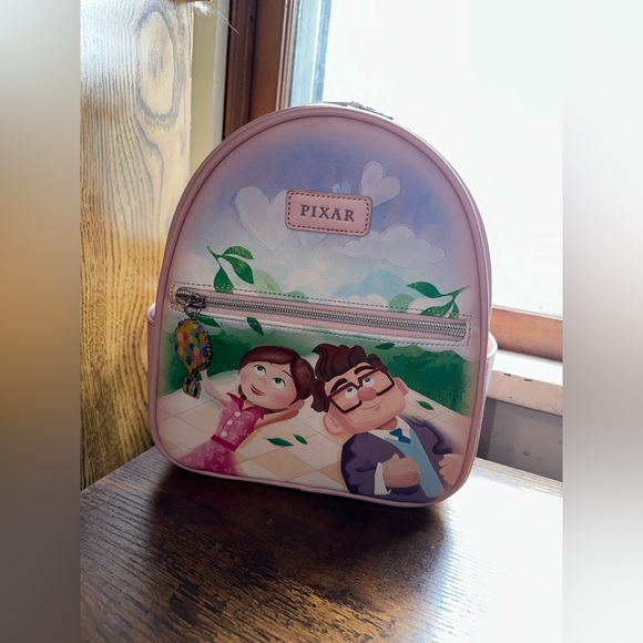 Loungefly Handbags - Loungefly Disney Pixar Up Carl & Ellie Mini Backpack